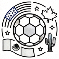 美加墨世界杯官方标志 - 2026年国际足联世界杯